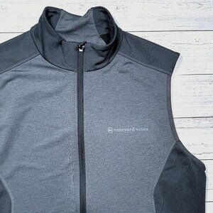 Vineyard Vines Men's Oakfield Performance Vest - Charcoal - Medium